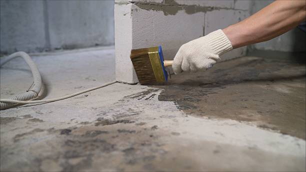 SJ Waterproofing Pros Interior Drainage System coverage map for Utica, OH and surrounding area